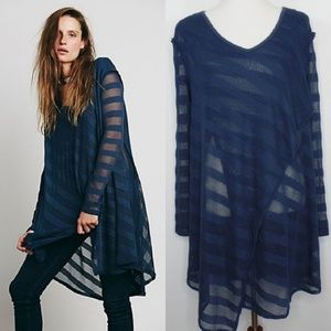 WE THE FREE {Shadow Stripe Tunic} Top